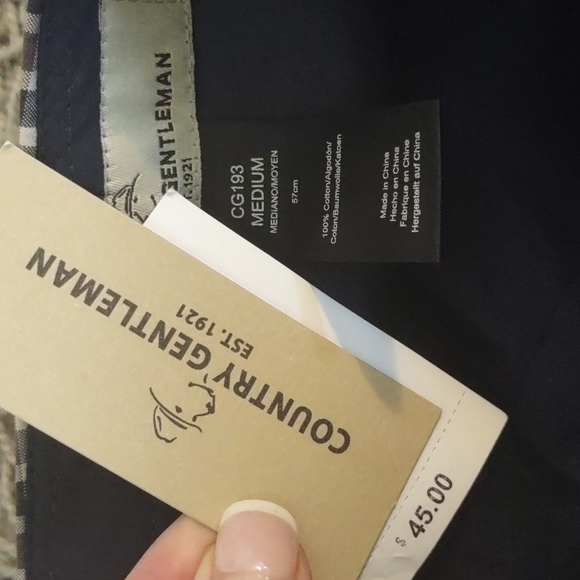 Scally Newsboy Country Gentleman Plaid Check Hat Cap New Medium Classic Cotton - Picture 5 of 6